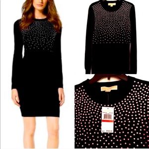 Michael Kors Studded Sweater Dress